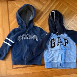 OshKosh B'gosh Navy and Gap blue/navy  Kids' Hoodies 3T